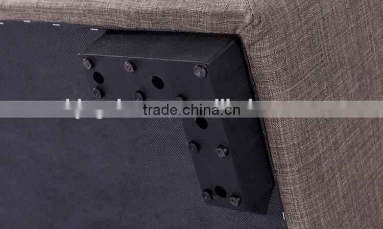 Famous brand anqique style double sofa with rivet--s15903