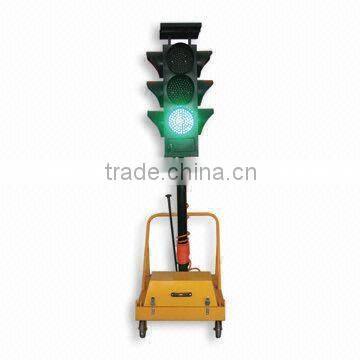 Production high brightness Solar LED Traffic Light