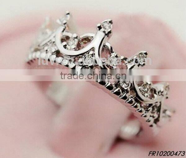 Ruby Flower Mood Ring Crystal Engagement Ring