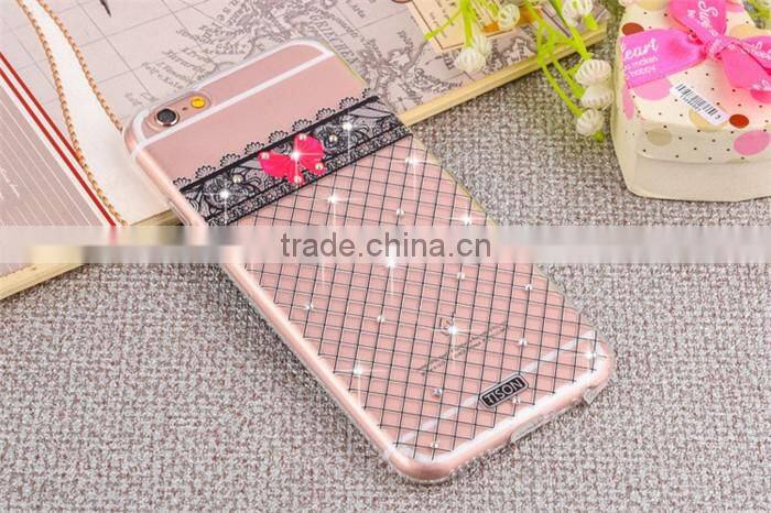 for iphone 6 6s clear tpu case diamond luxury design