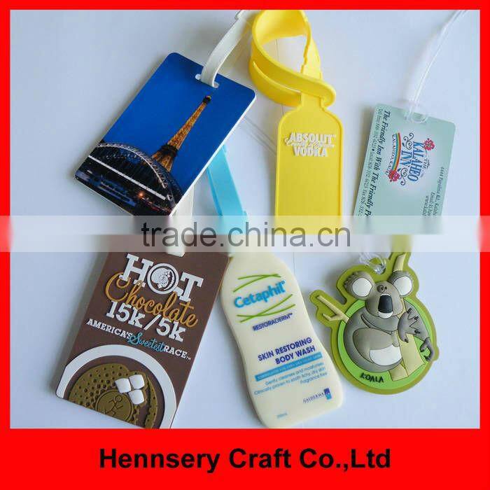 aluminum luggage tag