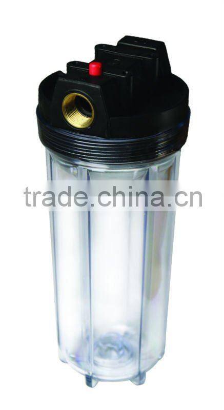 10inch slim clear water filter housing
