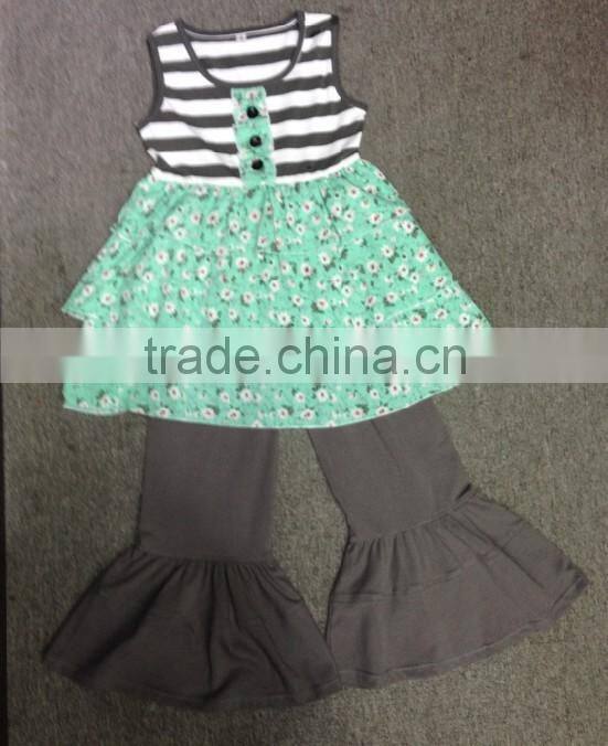 persnickety clothing set toddler girls ruffle pant set boutique summer outfits