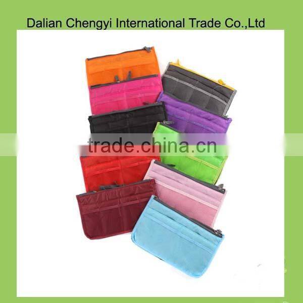 Wholesale multifunctional oxford ladies cosmetic bags with compartments