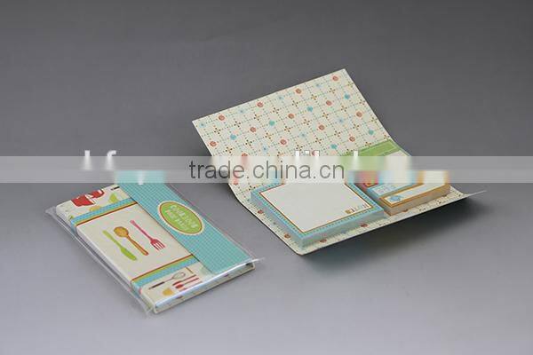 notepad set memo daily organizer