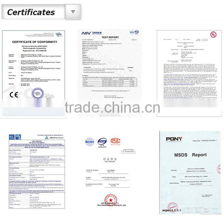 Lifepo4 Rechargeable Lithium Battery 12V 12Ah Pack