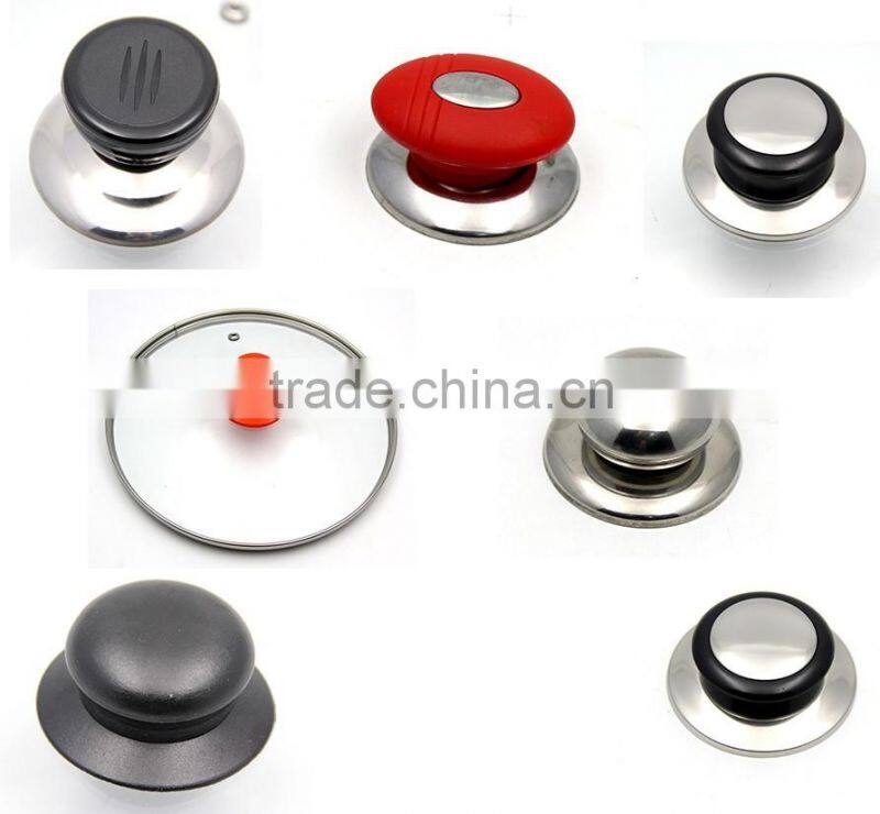 red stainless steel knob for cookware lids wholesaler