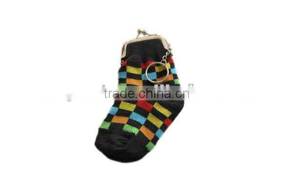 Knitted fashionable coin wallet