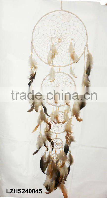 Framed Indian bear Dream Catcher Wall Decor LZHS230891