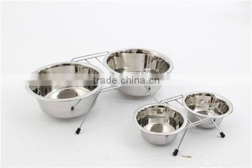 14oz double diner wholesale stainless steel dog bowl