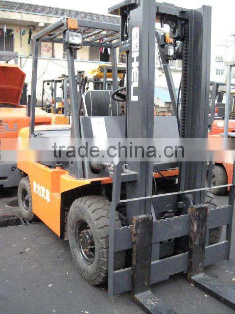 quality-tested china made used heli 3t hydraulic diesel forklift in china