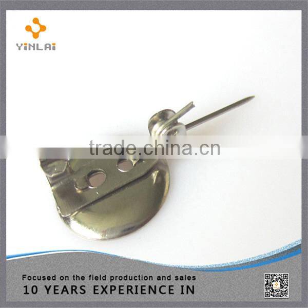 Metal gold colorful safety pin made in China
