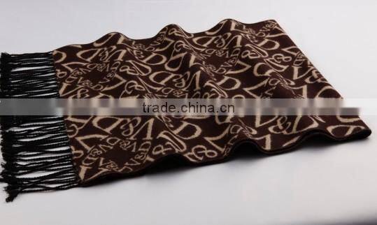 2015 NEW men's Jacquard scarf 100% silk polyester