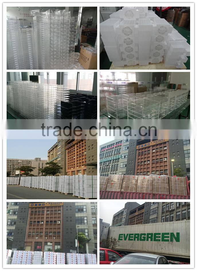 trade assurance factory wholesale 6 drawer acrylic makeup organizer