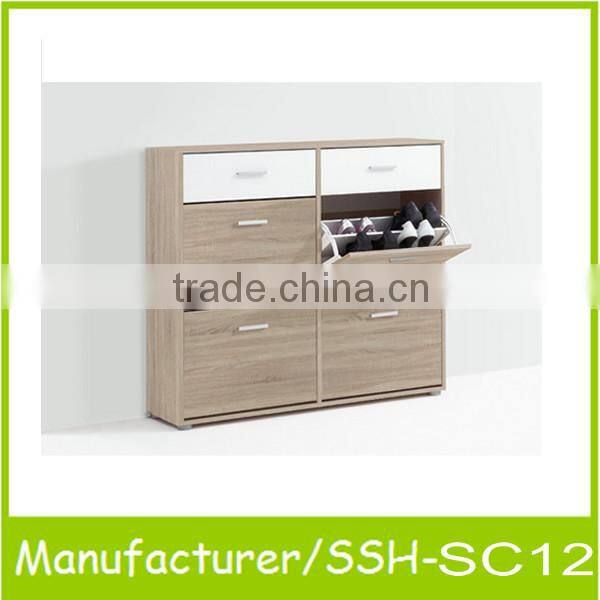 melamine shoe rack MDF shoe cabinet wooden shoe cabinet