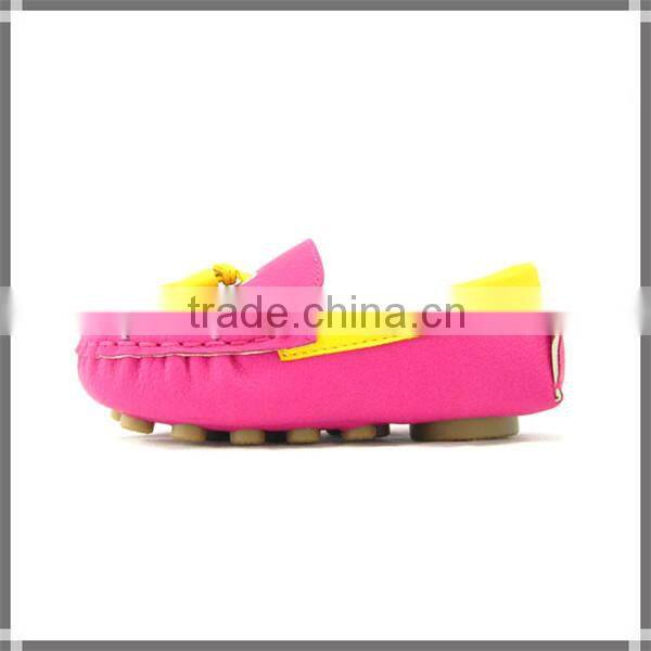 2014 Newest fashion soft sole baby moccasin shoes for girl