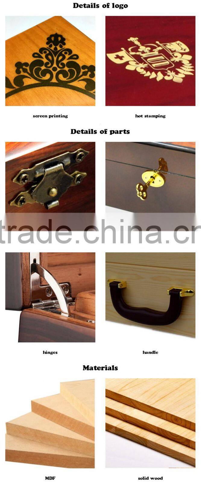 wooden essential oil spice box