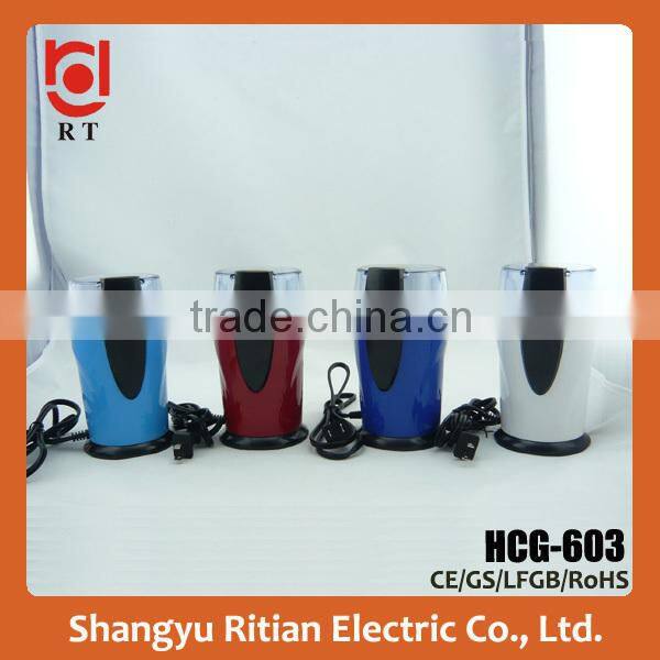 China Factory Wholesale Low Price High Quality Mini Electric coffee grinding machine, dry food grinder