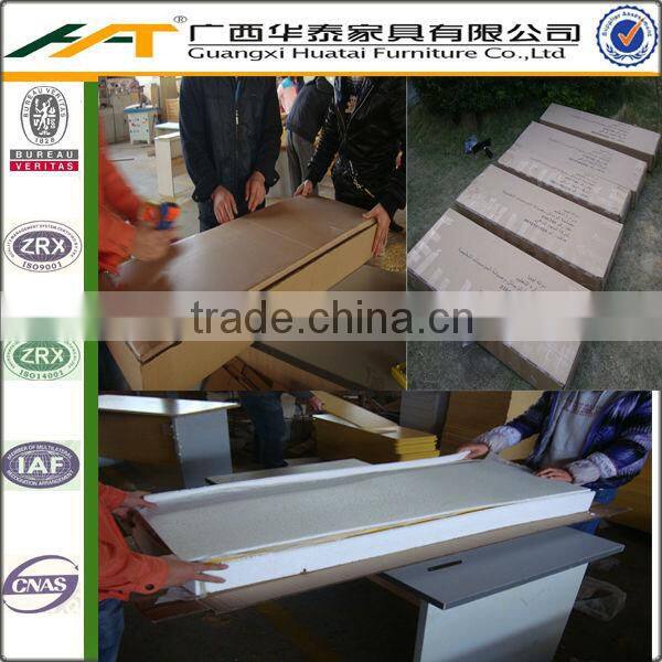 Double School Desk and Chairs School Furniture