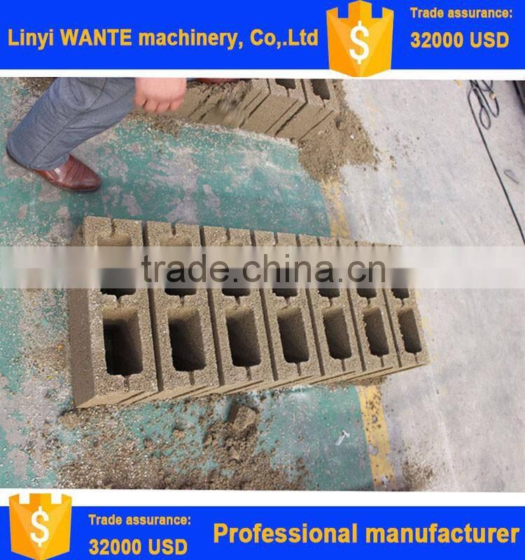 WT6-30 High quality hot sale concrete hollow blocks molds with design
