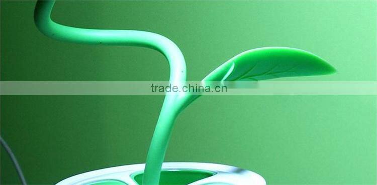 Pen container high photosynthetic efficiency desk lamp