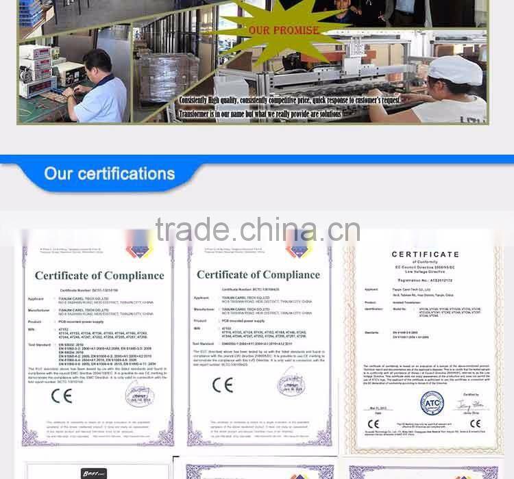 CE ROHS PCB Mount Encapsulated 240V to 3V Transformer, 440V Transformer, PCB Mount Power Transformer 4VA 9V