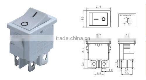Single Pole table lamp rocker switch