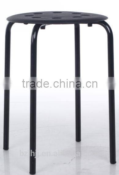 Plastic Round Commercial Stacking Stool (1068A)