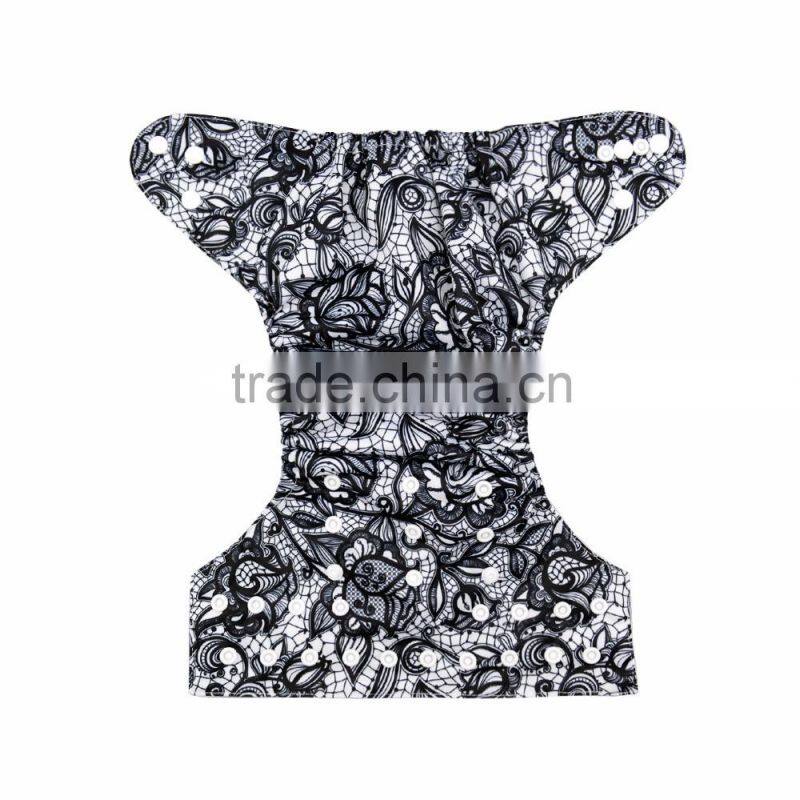 Alva New Pattern Pocket Cloth Diaper Best Baby Diaper Wholesaler