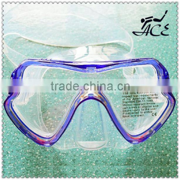 New arrival cheap snorkling mask silicone swimming goggles