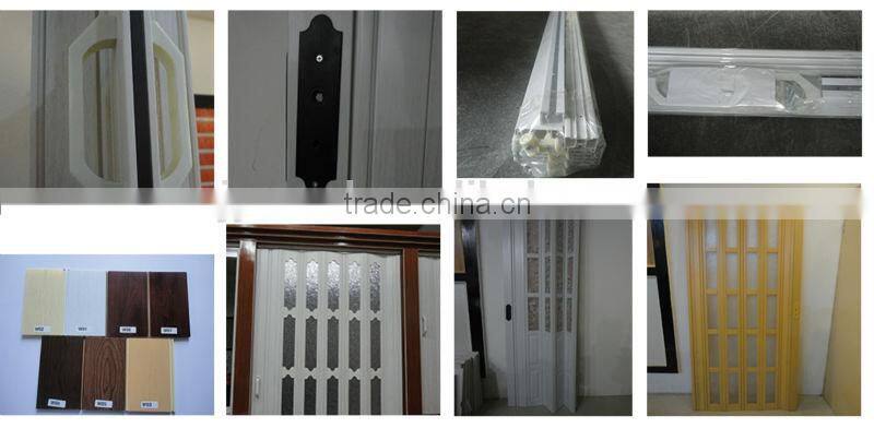 Convenient PVC Hotel Door/PVC glass folding door