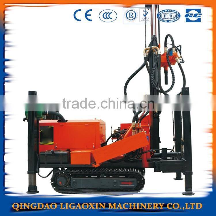Widely use water well drilling rig with flexible drilling rig with 180 m