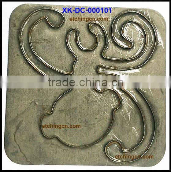 2015 New etched die cuts metal cutting dies sheet metal die cut