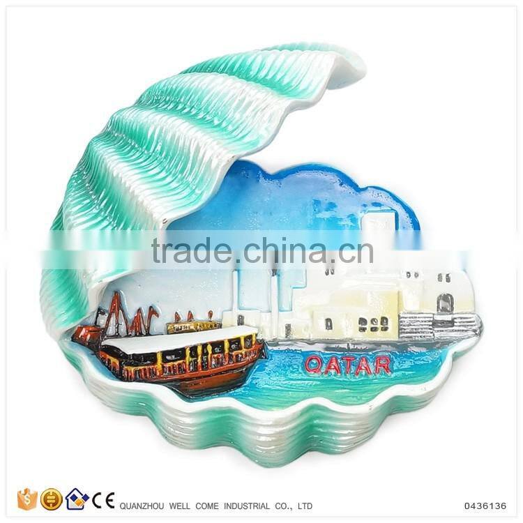 Handmade Sea Shell Souvenir Magnets for Fridge