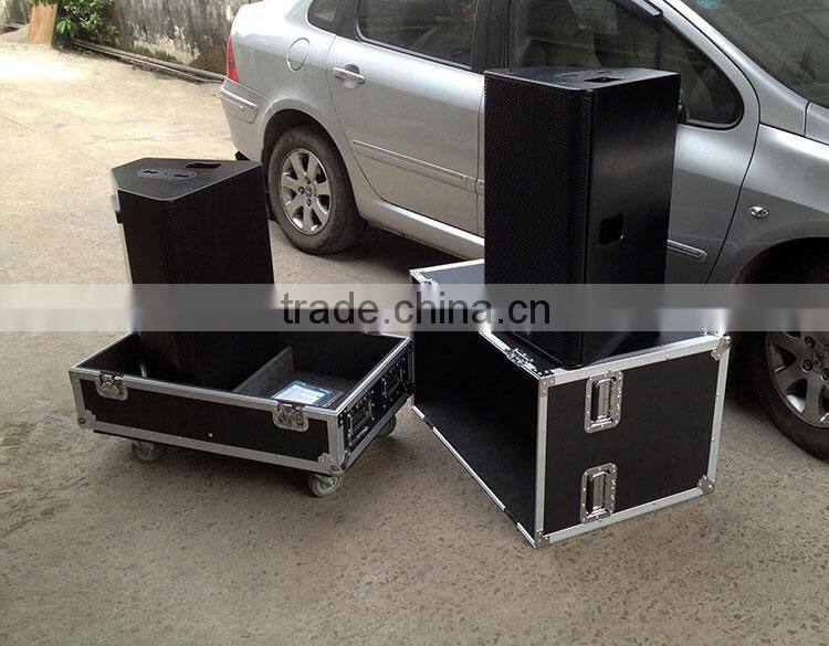 Lockable aluminum tool box flight case