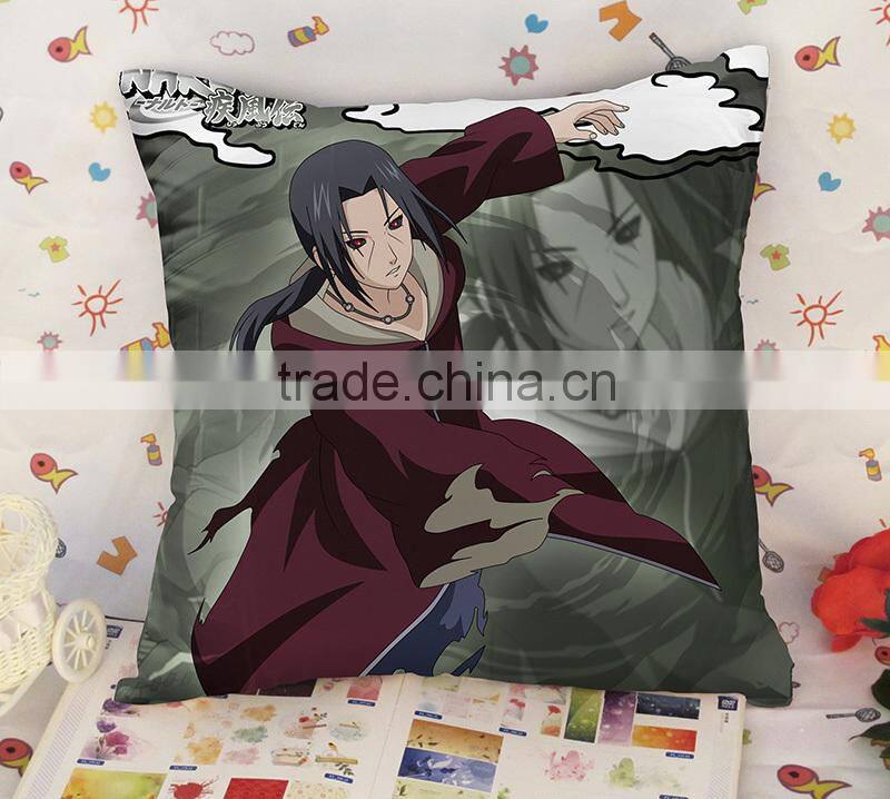 Japanese hot anime NARUTO printed pillow cover