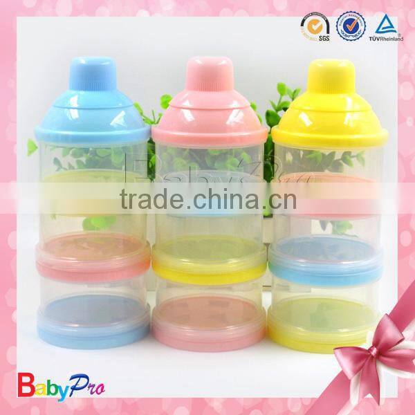 2015 Best Selling Products Outdoor Baby Feeding Set 3 layers Baby Powder Container
