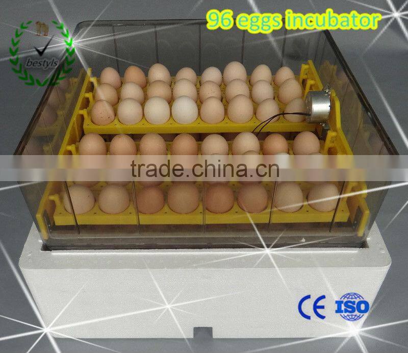 Hot Sale ! ! 98% Hatch Rate JN96 egg incubator /brooder