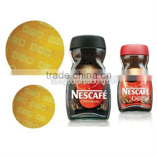 aluminum foil sealing material for bottle sealing