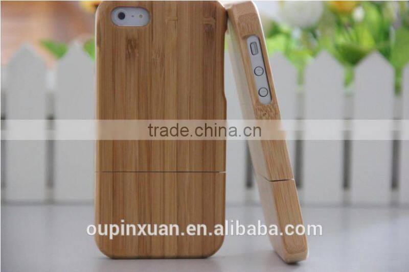 Easily Assembled Bamboo cell phone case ,New product bamboo phone case