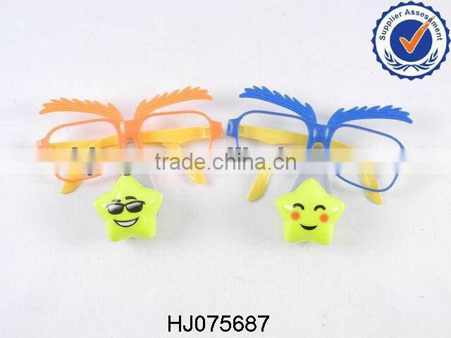 Flashing plastic eyeglasses toys,LED eyeglasses toys ,funny toys glasses