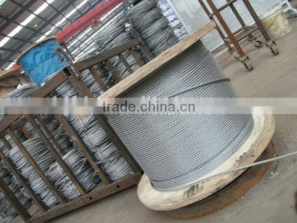 Stainless steel wire of ZLP630 suspended platform