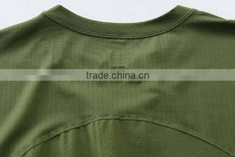 Hot Sale Outdoor Climbing Dry Fit Sports Mens Short Sleeve T Shirt