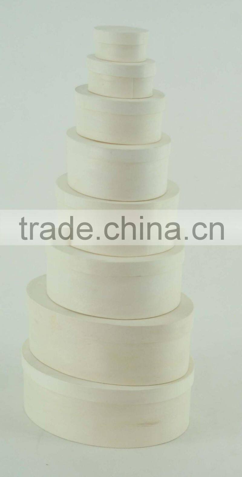 2016 hot sale unfinished birch layer box sets wholesale