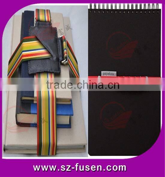 custom any color hook loop book strap
