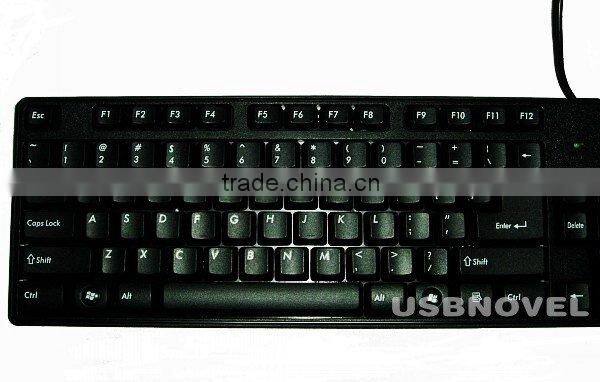 Full Black USB Keyboard UST-NKY05