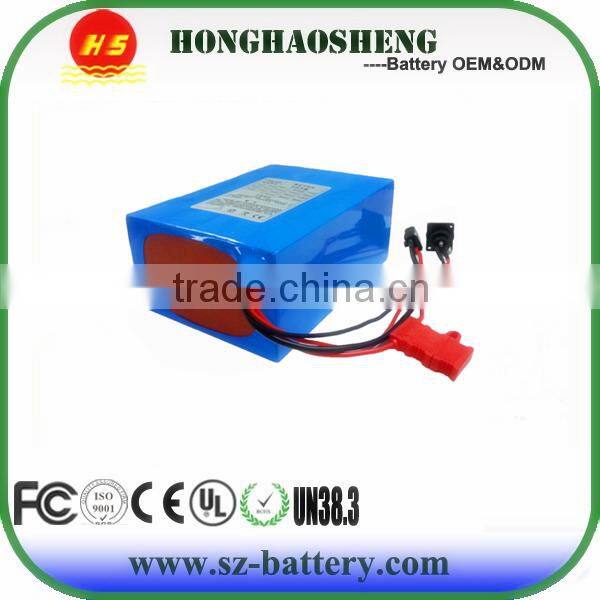 High Effect Rechargeable Battery Lifepo4 32V 20AH Battery In The China