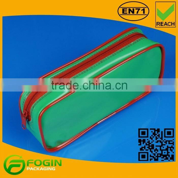 waterproof pvc stationery case with zipper