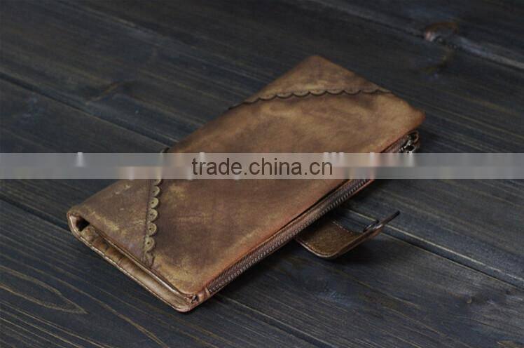 Fashional Cow Leather Wallet,Multi Card Wallet With Full Grain Leather