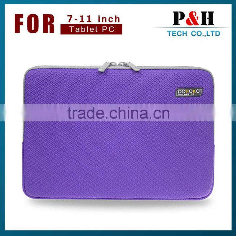 Heat sublimation printing neoprene laptop bag with custom printing